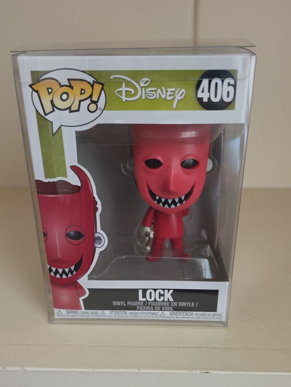 Funko Pop! Disney 406 Lock Red Vinyl Figure